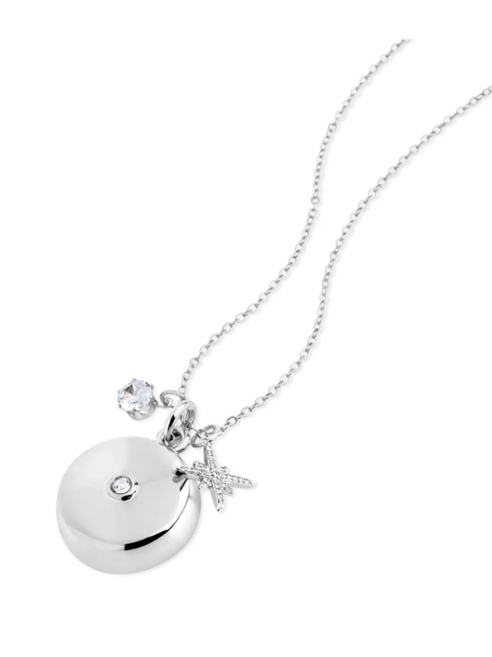 InvisaWear Star Burst Charm Necklace
